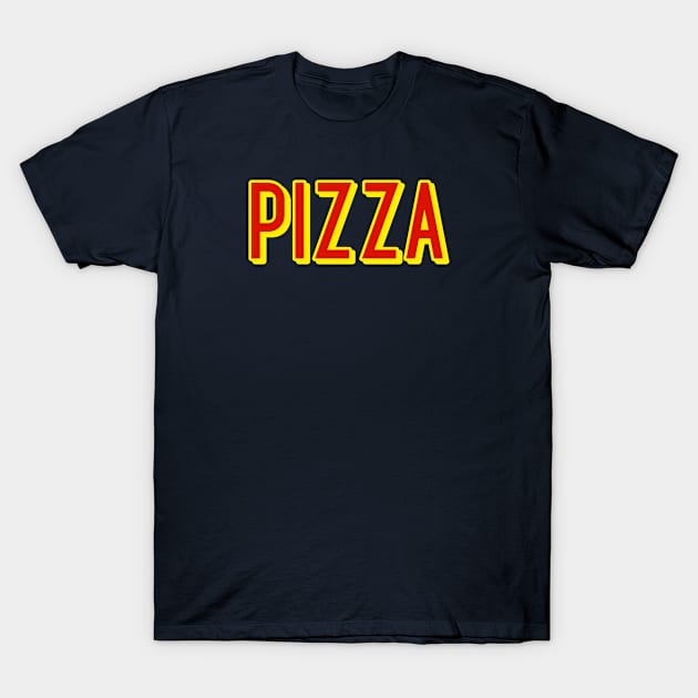 Pizza T-Shirt by KLANG